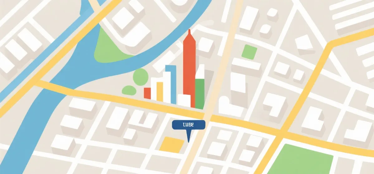 公司位置与到访指引示意图